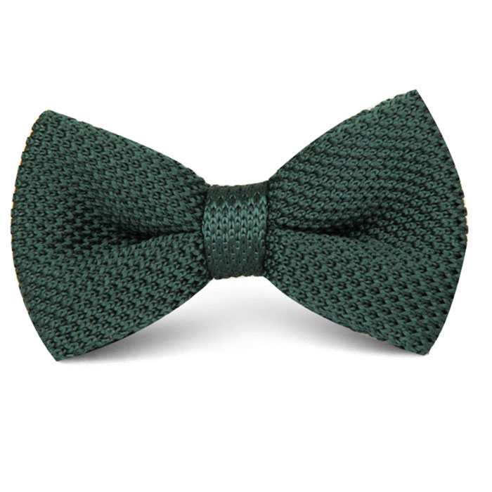 knitted bow ties